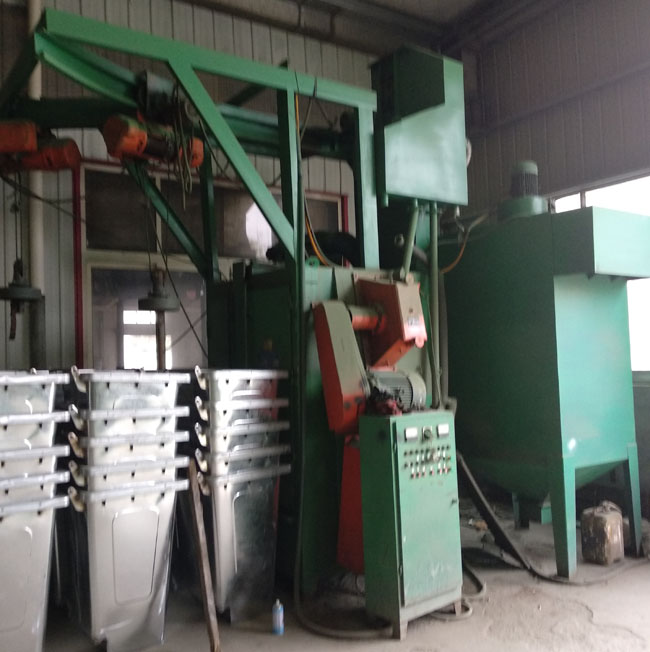 濟(jì)南歷下區(qū)拋丸機(jī)案例現(xiàn)場(chǎng) 濟(jì)南歷下區(qū)拋丸機(jī)案例現(xiàn)場(chǎng)