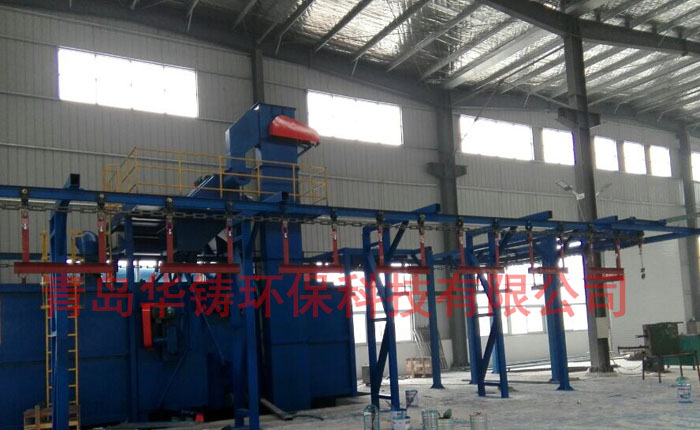 鏈板式拋丸機使用現場圖 鏈板式拋丸機使用現場圖