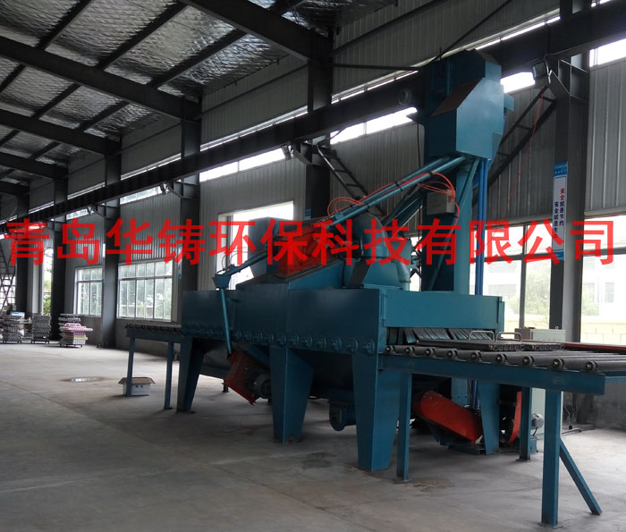 臥式拋丸機整機使用現(xiàn)場圖 臥式拋丸機整機使用現(xiàn)場圖