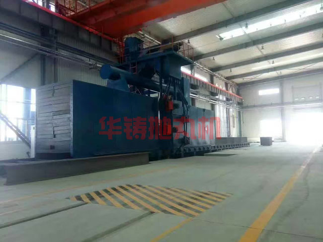 h型鋼拋丸清理機(jī)自動輥道通過式 h型鋼拋丸清理機(jī)自動輥道通過式