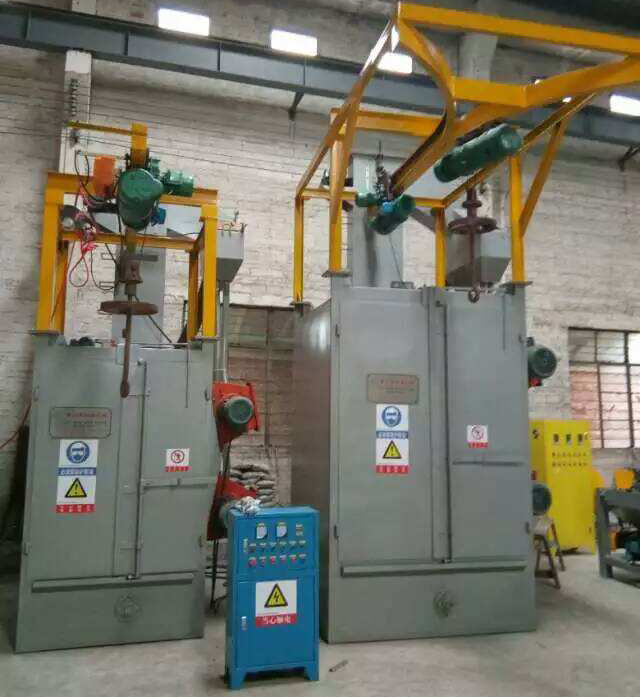 汽車配件吊鉤式拋丸機 汽車配件吊鉤式拋丸機